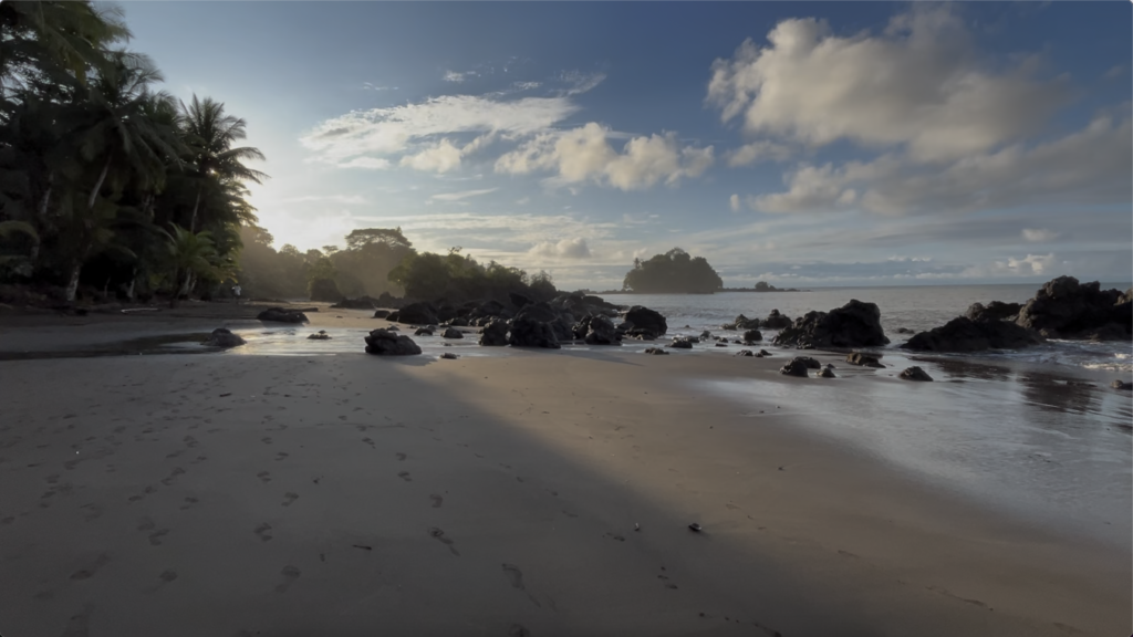 Tarde en playa Guachalito