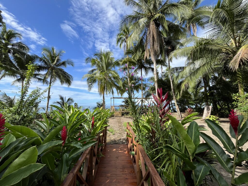 Salida al mar en el hotel Jenené de Nuquí, Chocó