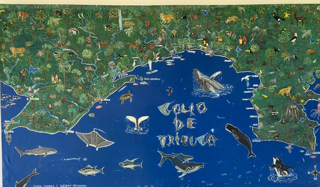 Mapa del Golfo de Tribugá